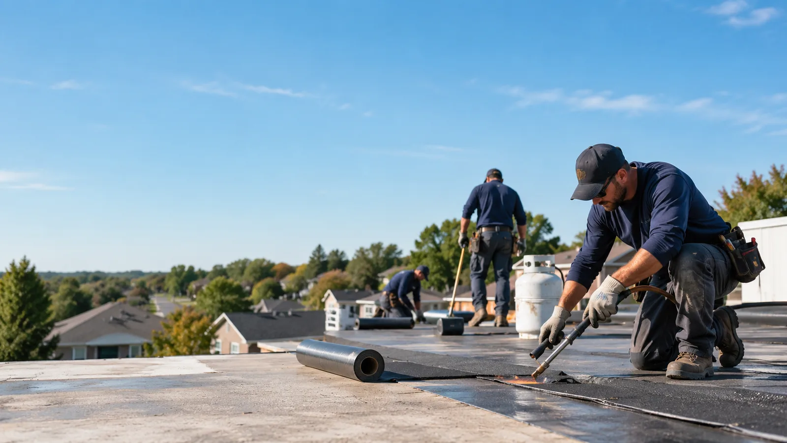 Flat Roof Leak Repair providers in Mathis, TX